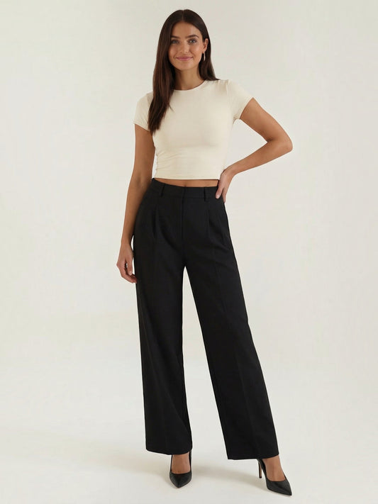 Dorothy Pleated High Waisted Wide Leg Pants
