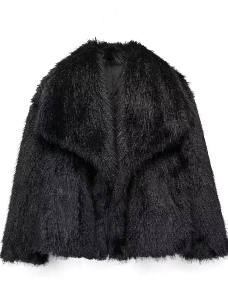 Brigida Faux Fur Coat