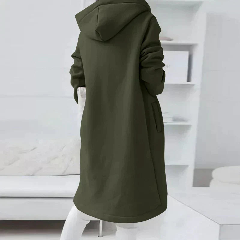 Juna Longline Zip Up Hoodie