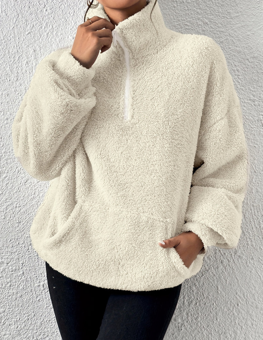 Elfrida Warm Fleece Winter Sweater