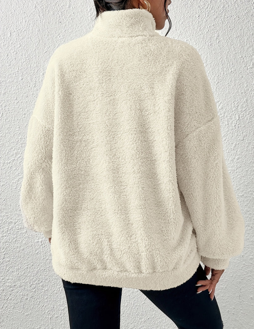 Elfrida Warm Fleece Winter Sweater