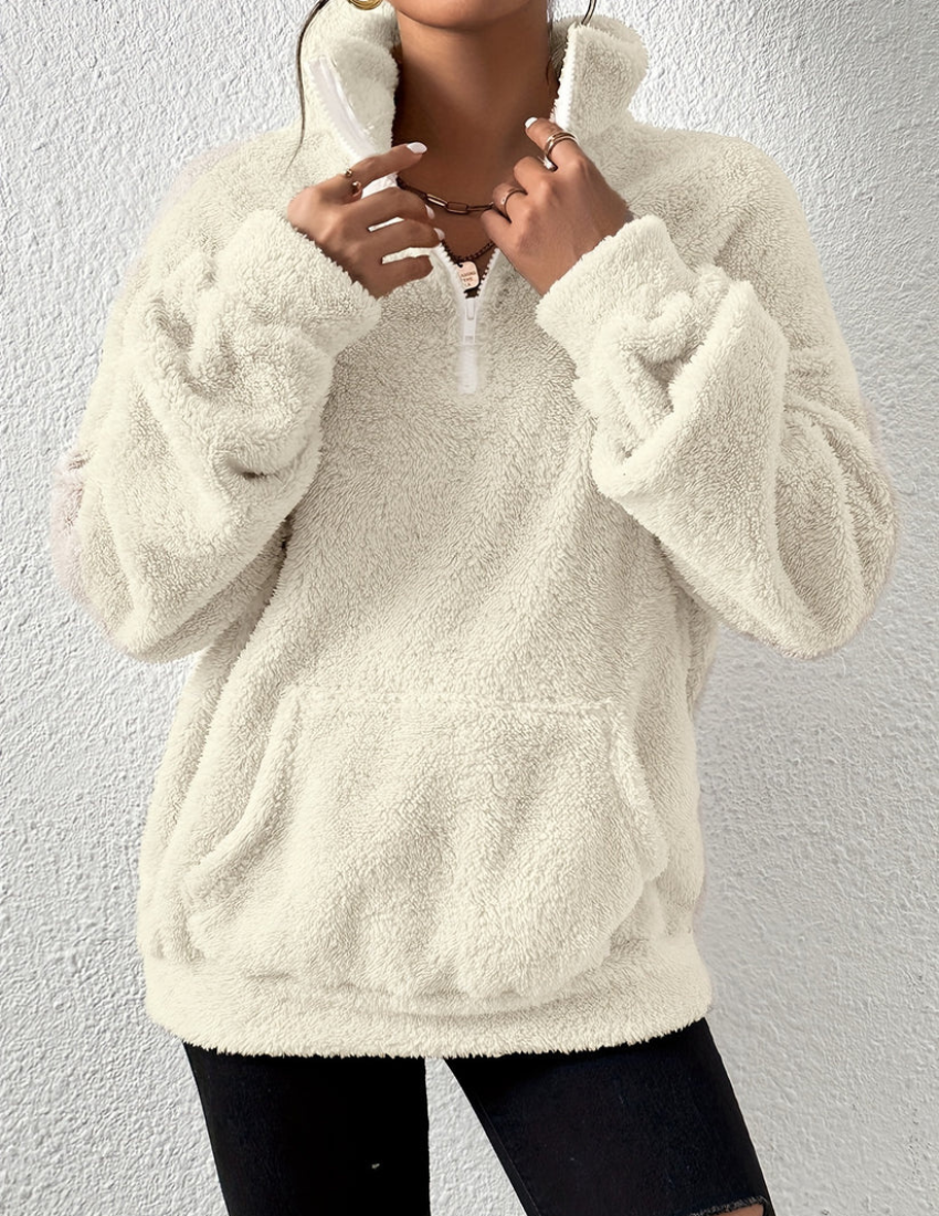 Elfrida Warm Fleece Winter Sweater