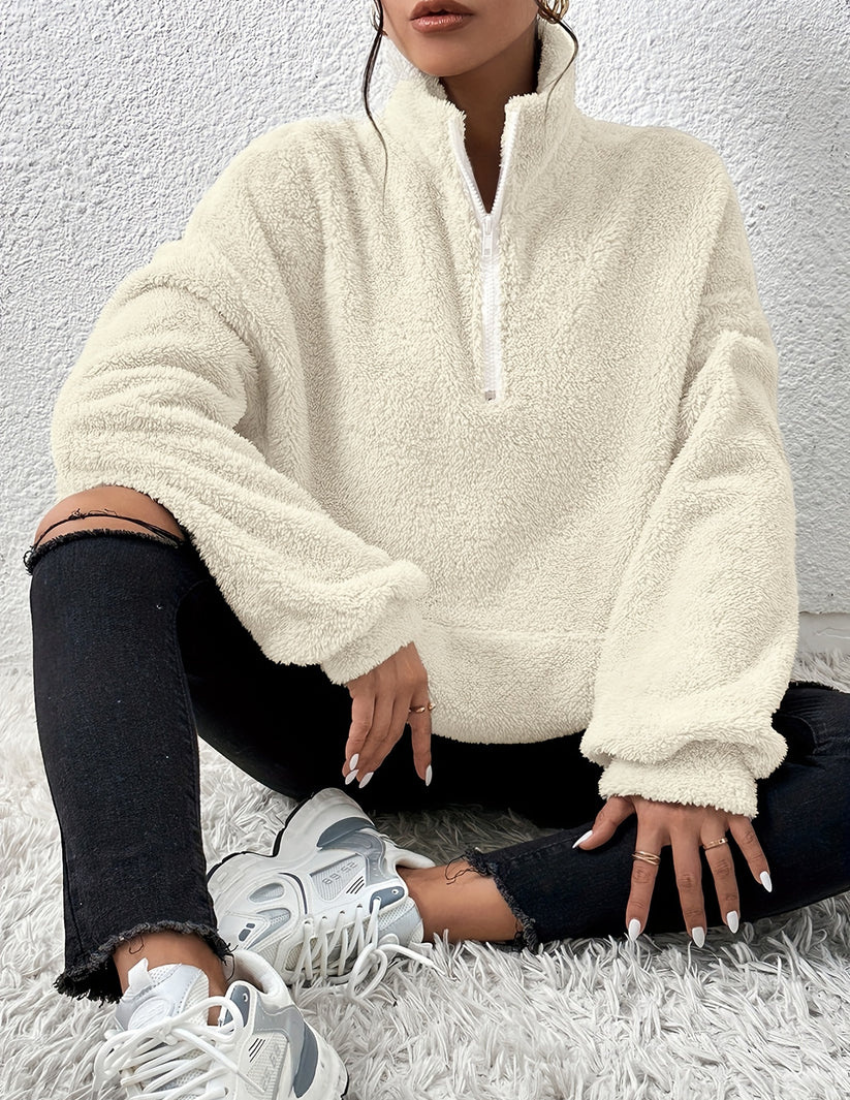 Elfrida Warm Fleece Winter Sweater