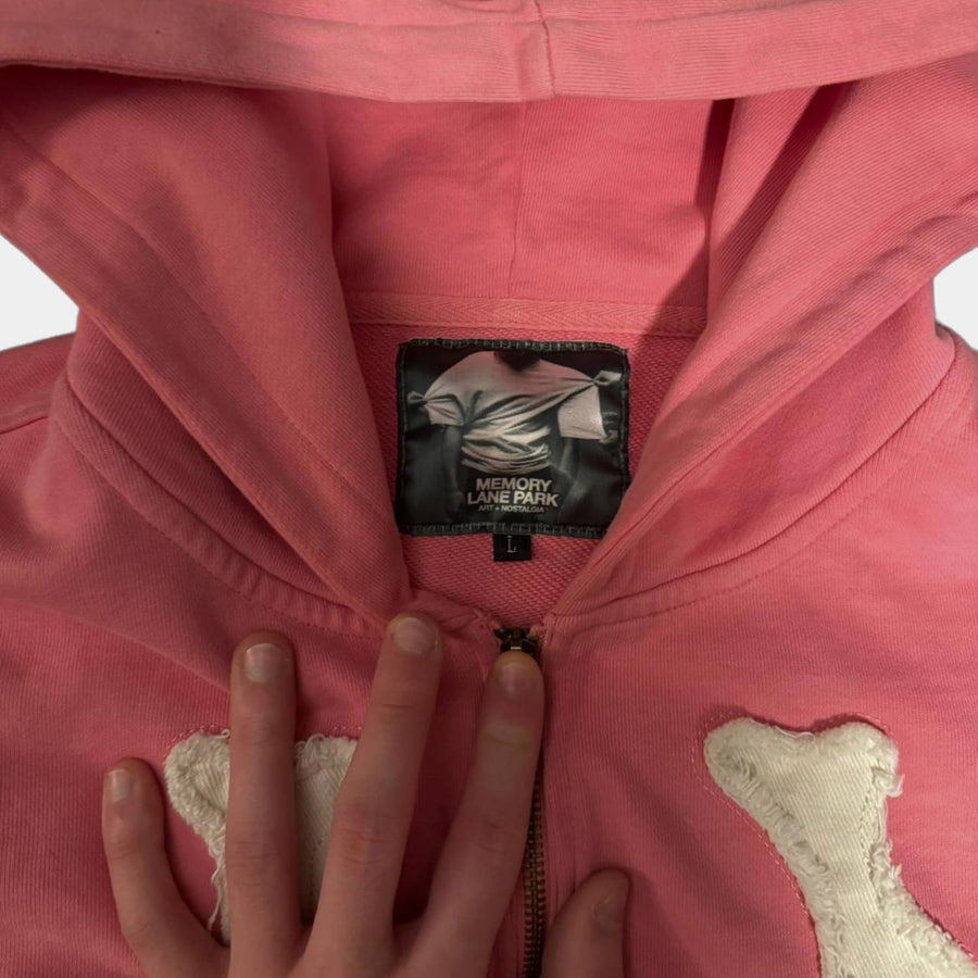 Tamsyn Plush Embroidered Oversized Hoodie