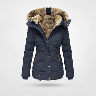 Cecilie - Warm Hooded Coat