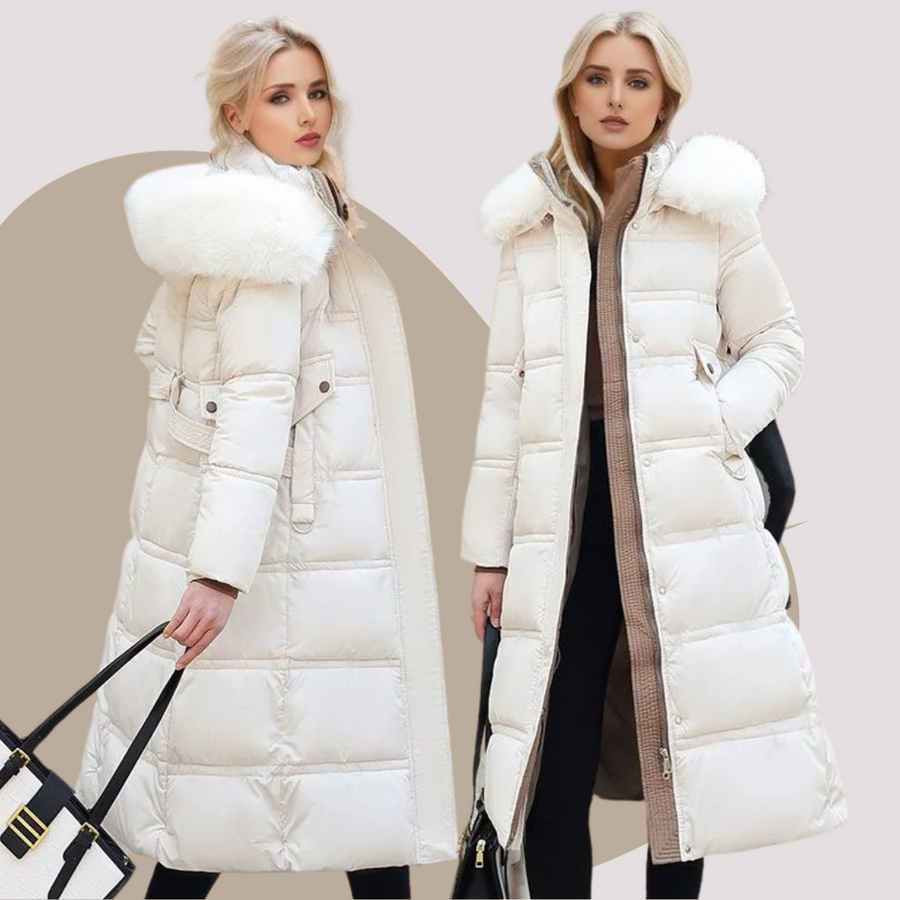 Carys Faux Fur Collar Winter Coat