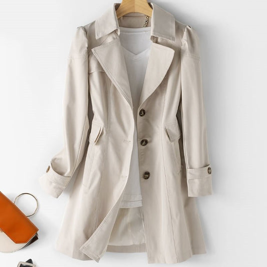 Velia Belted Trench Coat