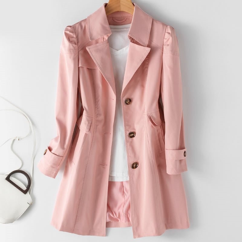 Velia Belted Trench Coat