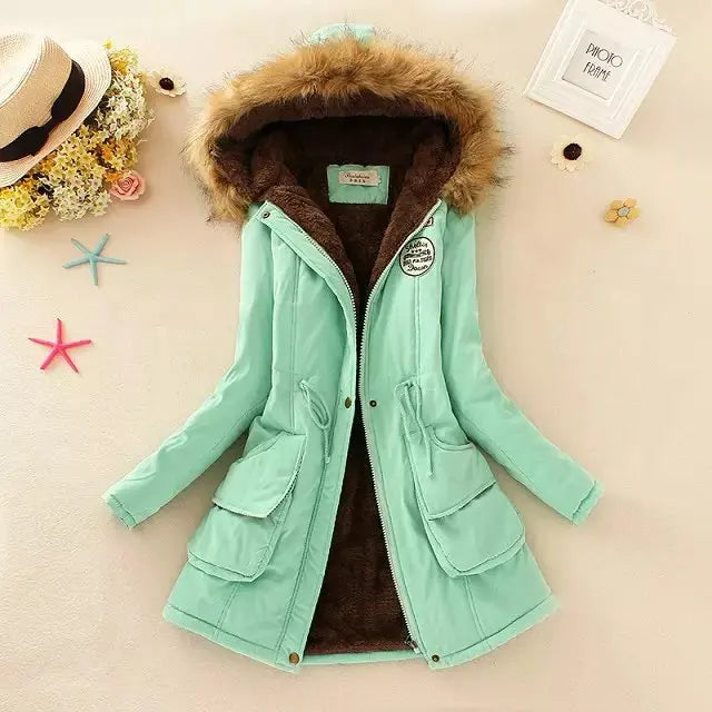 Jolene Fleece Lined Hooded Parka