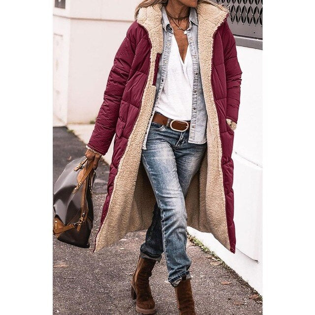 Adelind Casual Hooded Coat