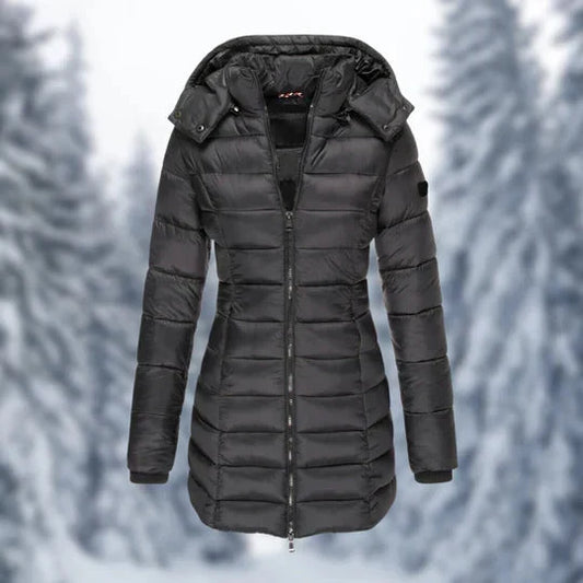 Wietske Hooded Puffer Winter Jacket