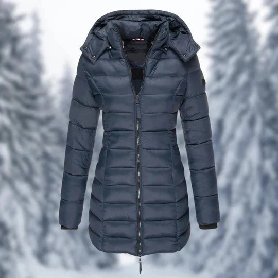 Wietske Hooded Puffer Winter Jacket