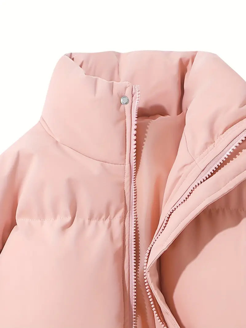 Felina Oversized Stand Collar Puffer Jacket