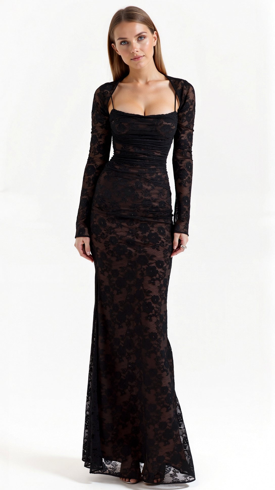 Nerissa Lace Maxi Dress