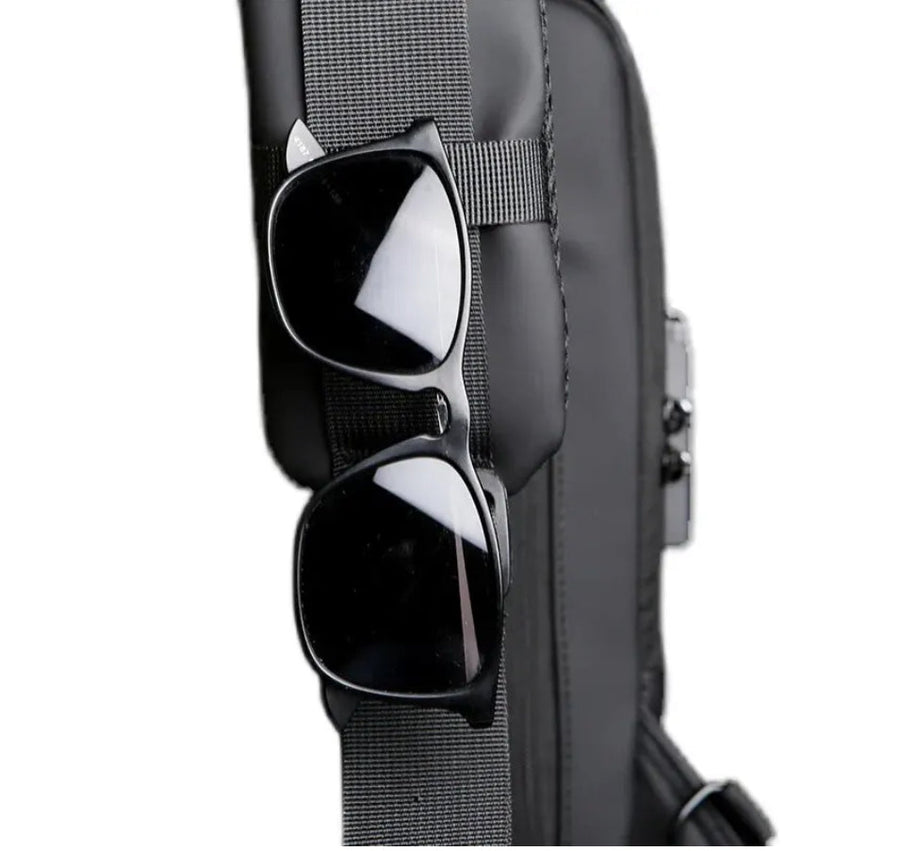 Senta Anti Theft Crossbody Sling Bag with USB Port