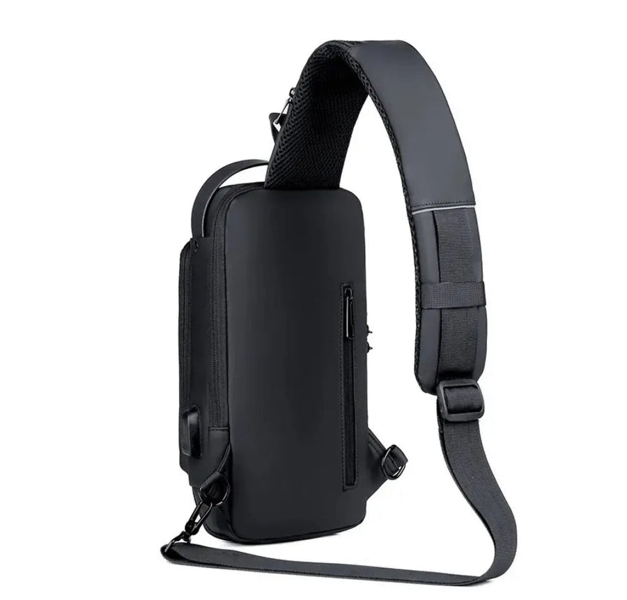 Senta Anti Theft Crossbody Sling Bag with USB Port