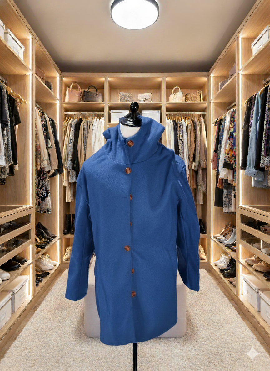 Wendela Elegant Windproof Hooded Coat