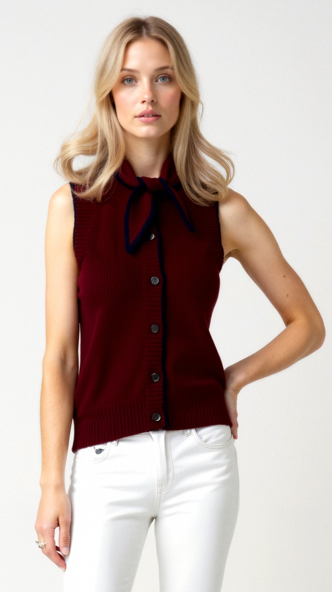 Blair Knitted Sweater Vest