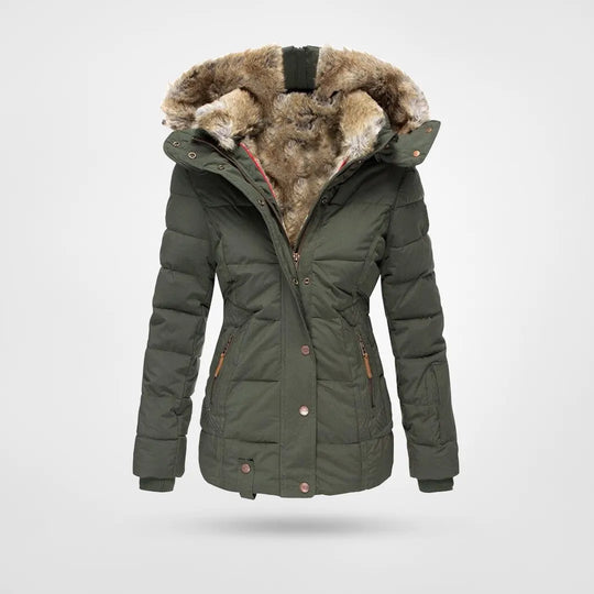 Letecia Water Resistant Fleece Lined Winter Jacket