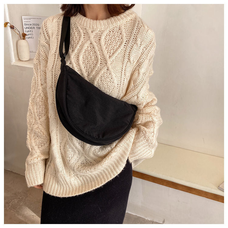 Mona Half Moon Crossbody Bag