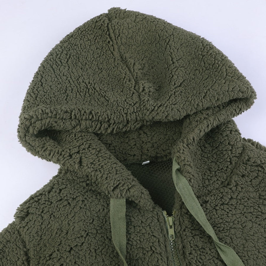 Undine Sherpa Hooded Jacket