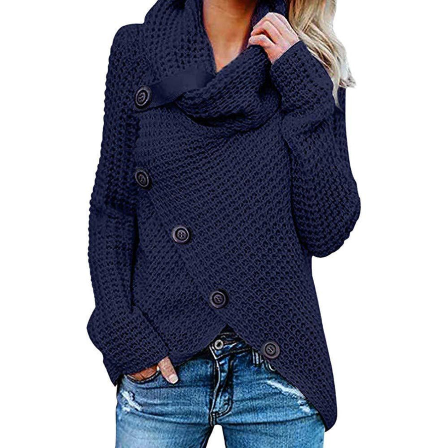 Perrine Patterned Lined Knit Cardigan