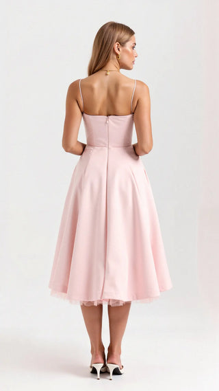 Isolde Tulle Midi Dress