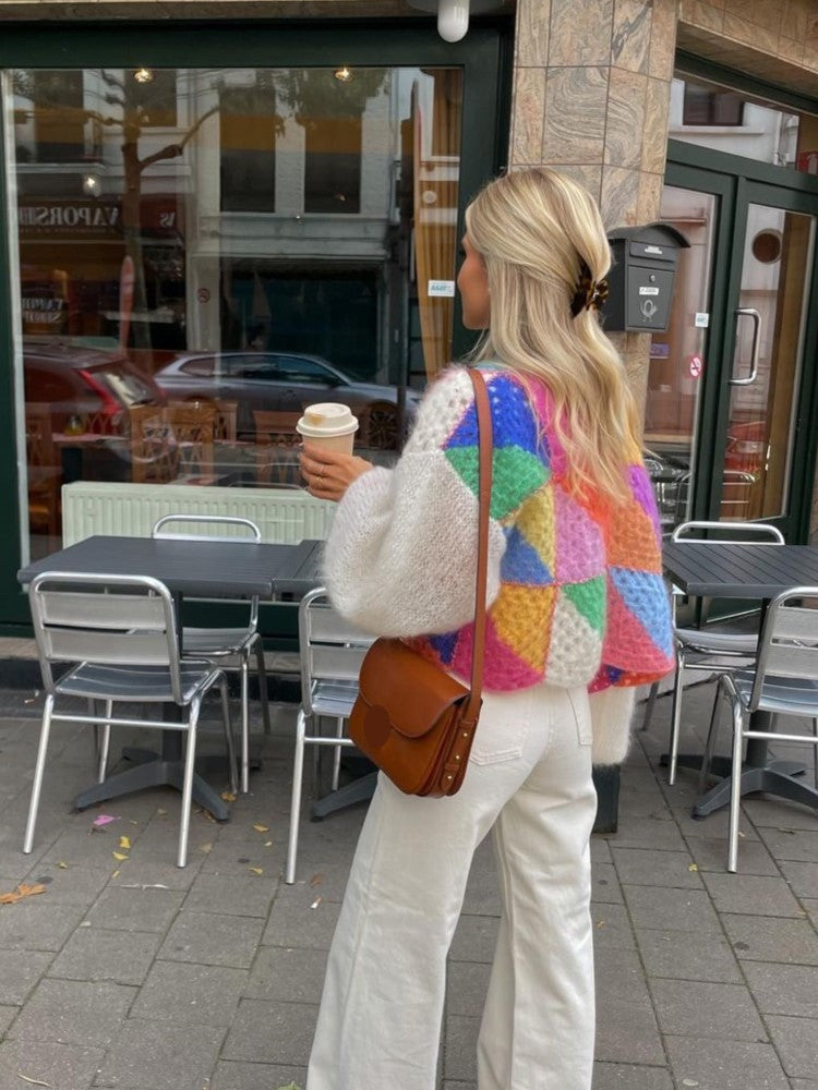 Isaline Colorful Knit Sweater