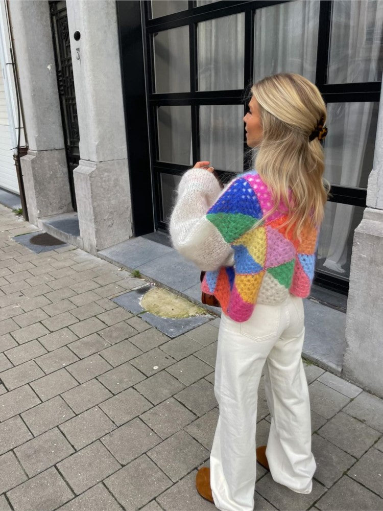 Isaline Colorful Knit Sweater