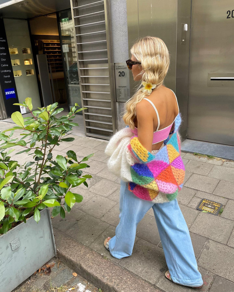 Isaline Colorful Knit Sweater