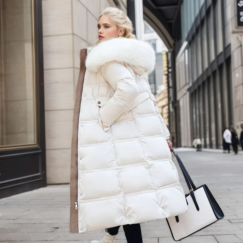 Carys Faux Fur Collar Winter Coat