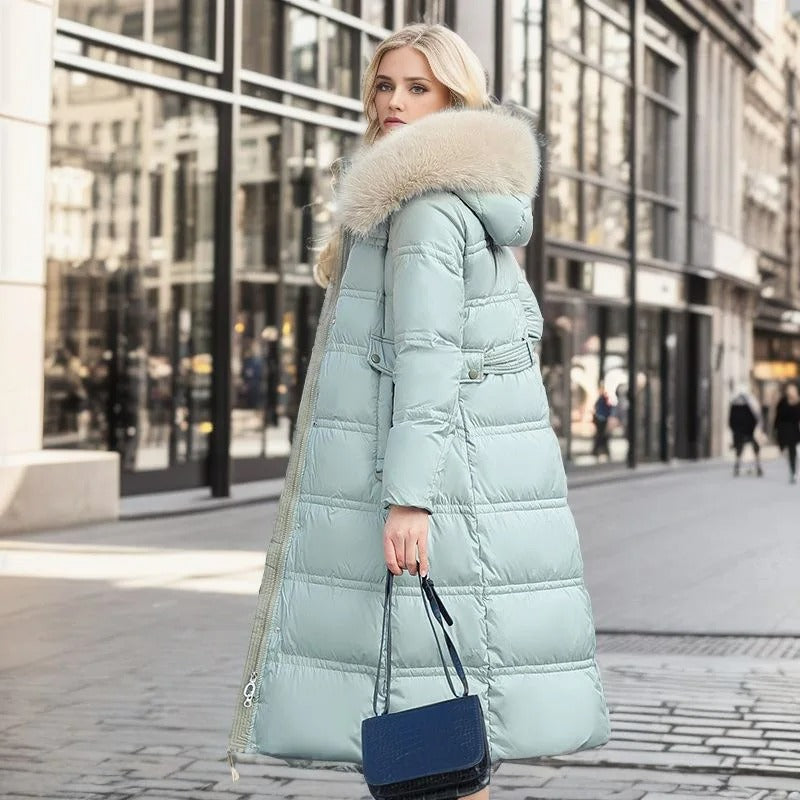 Carys Faux Fur Collar Winter Coat