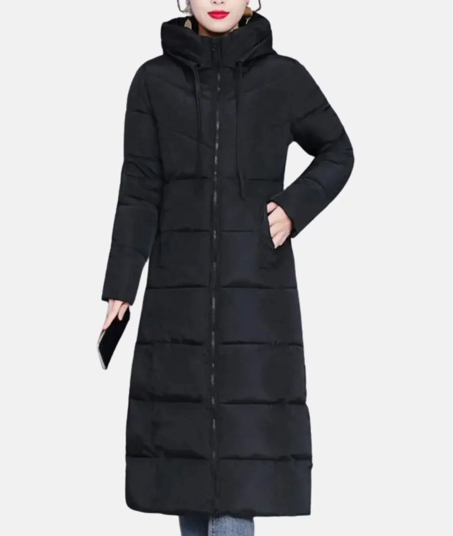 Primula Maxi Hooded Zip Winter Coat
