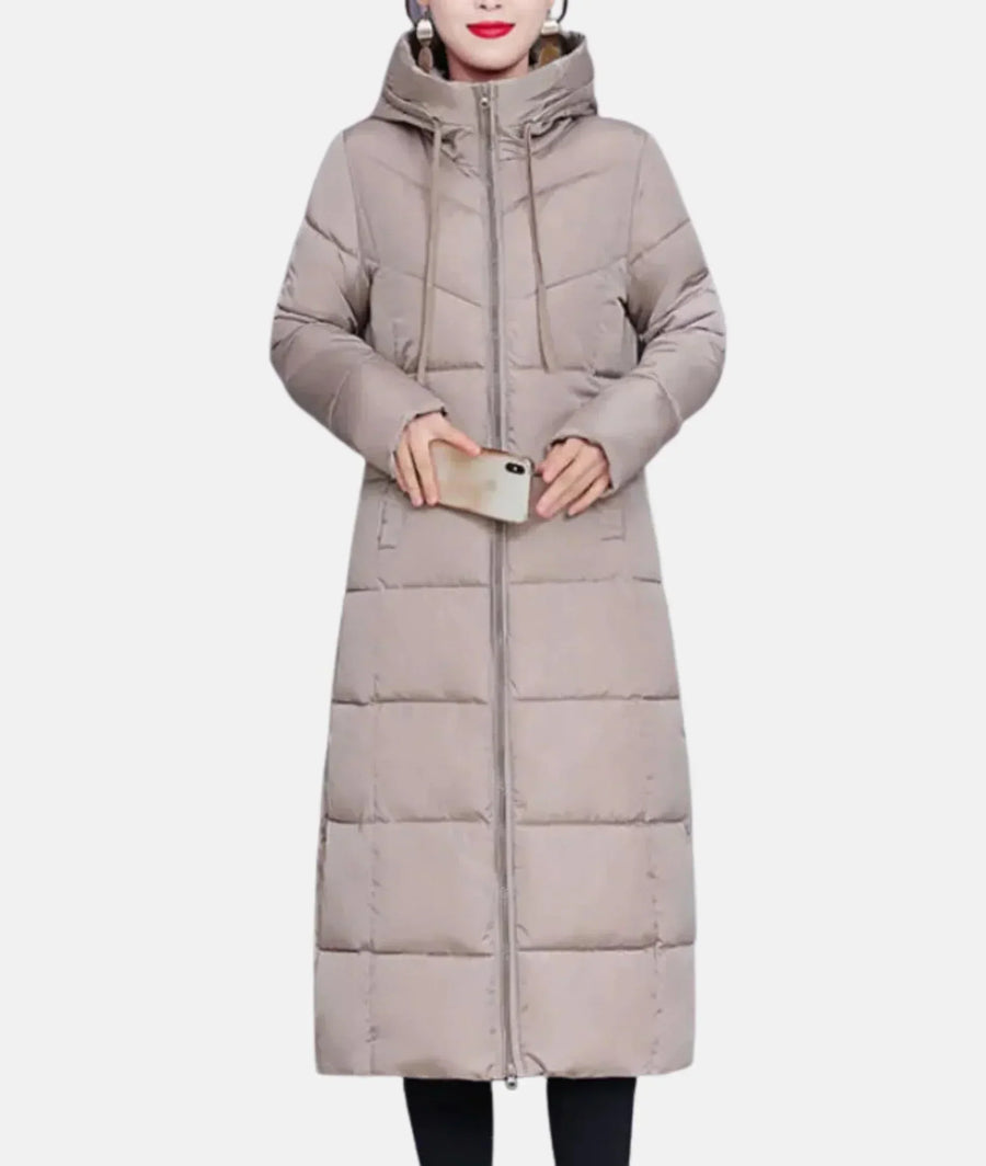 Primula Maxi Hooded Zip Winter Coat