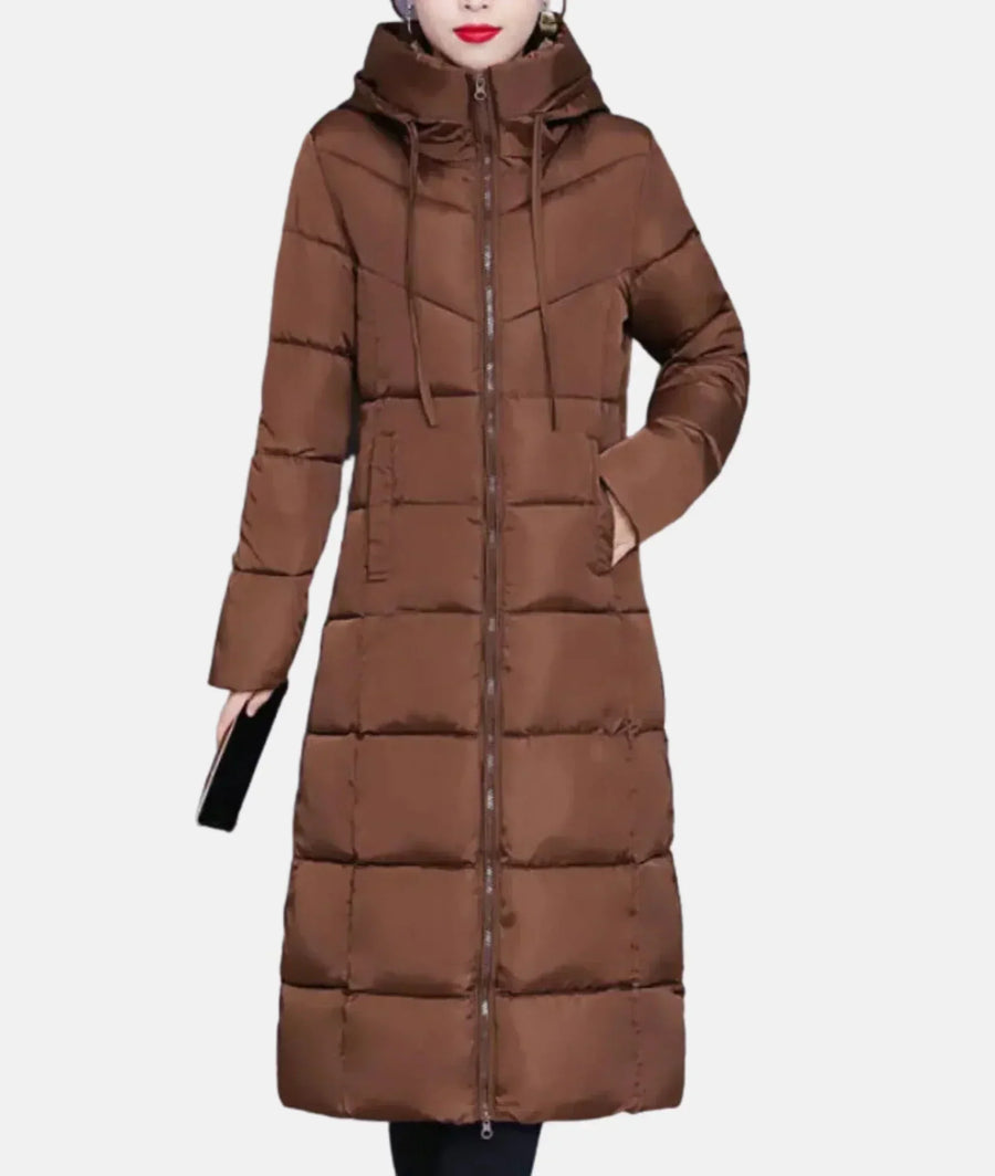 Primula Maxi Hooded Zip Winter Coat