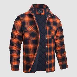 René - Fashionable Jacket - Flannel Shirt Jacket