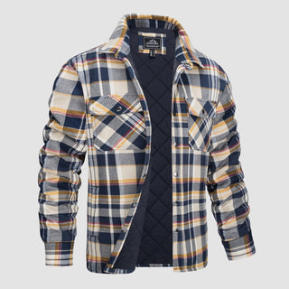 René - Fashionable Jacket - Flannel Shirt Jacket