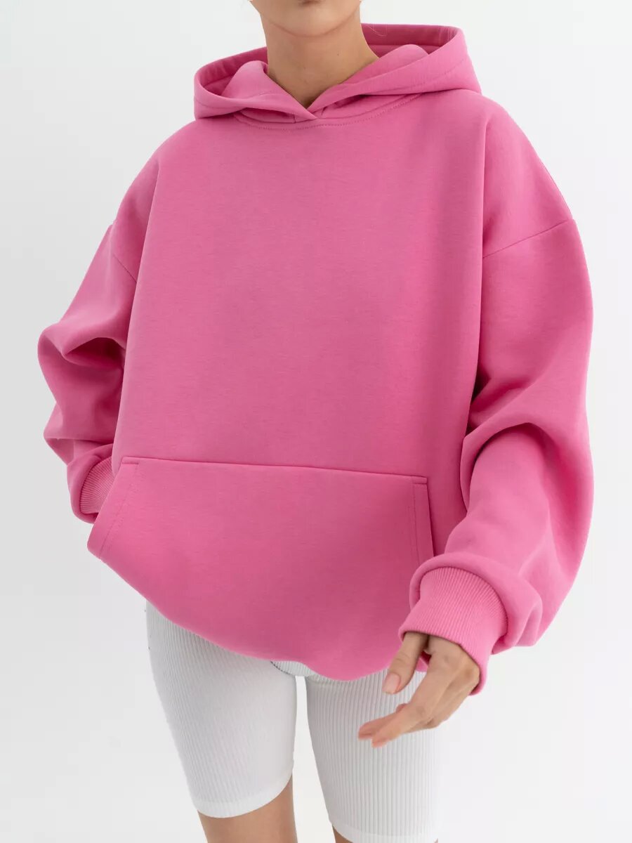 Ulla Oversized Kangaroo Pocket Hoodie