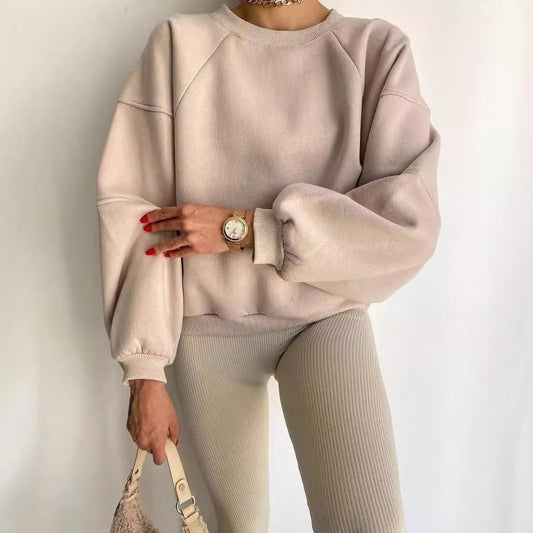 Jessamy Oversized Balloon Sleeve Sweatshirt