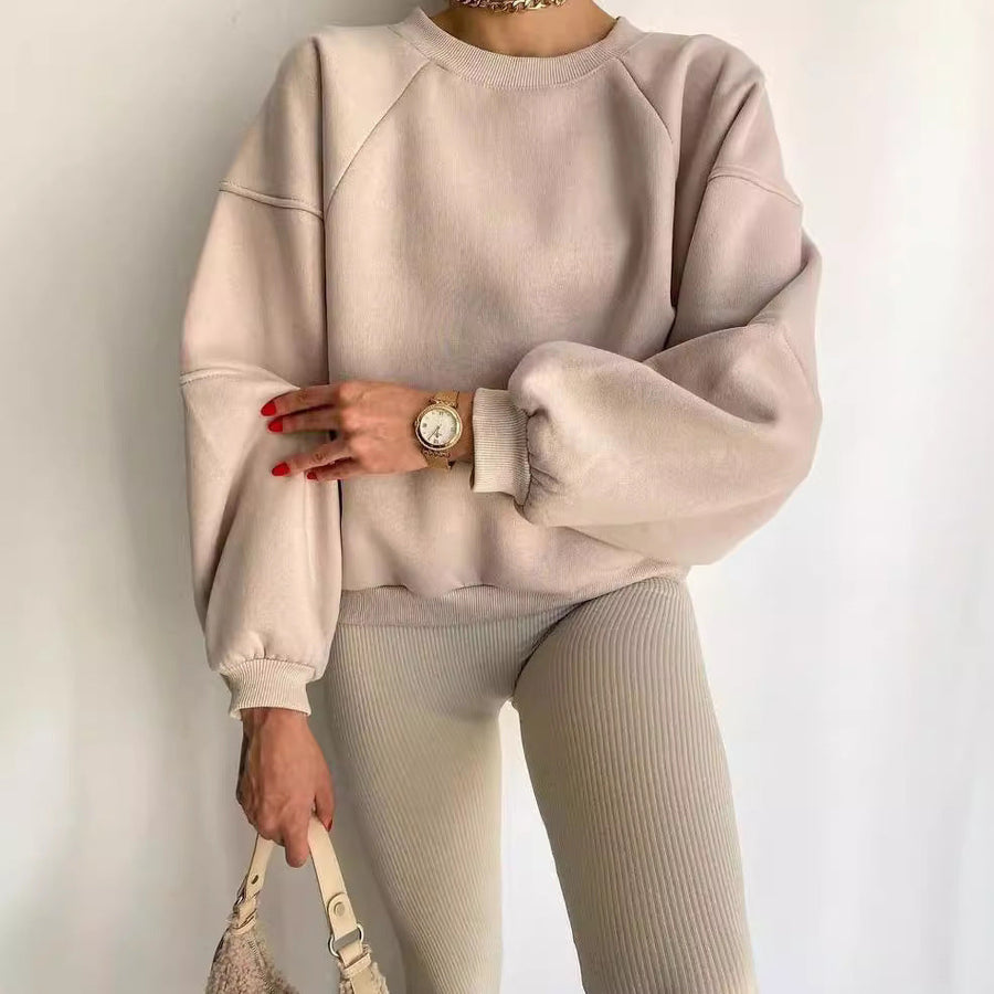 Jessamy Oversized Balloon Sleeve Sweatshirt