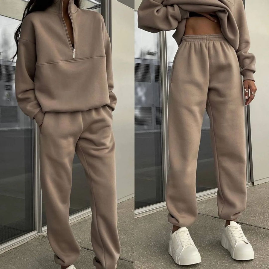 Melisande Oversized Half Zip Pullover