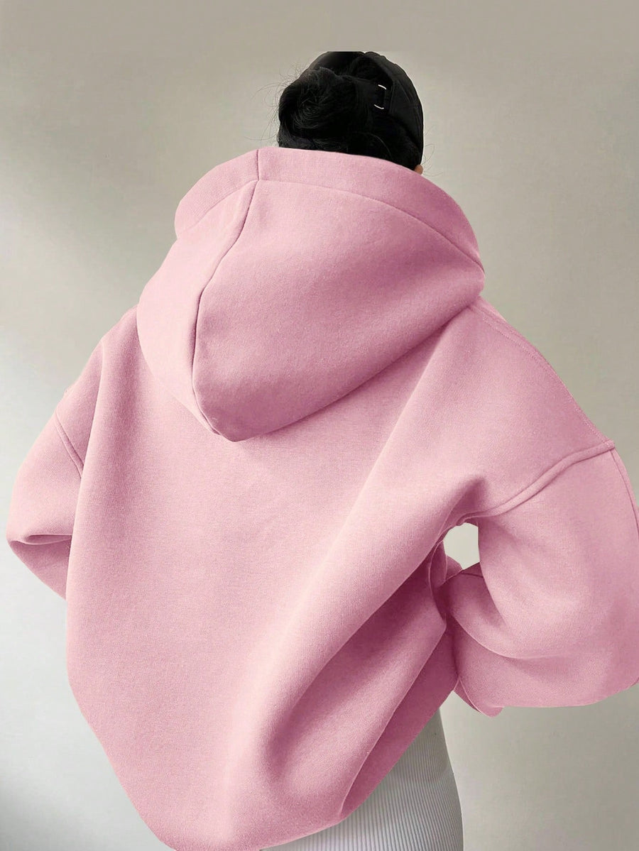 Katell Oversized Statement Collar Hoodie