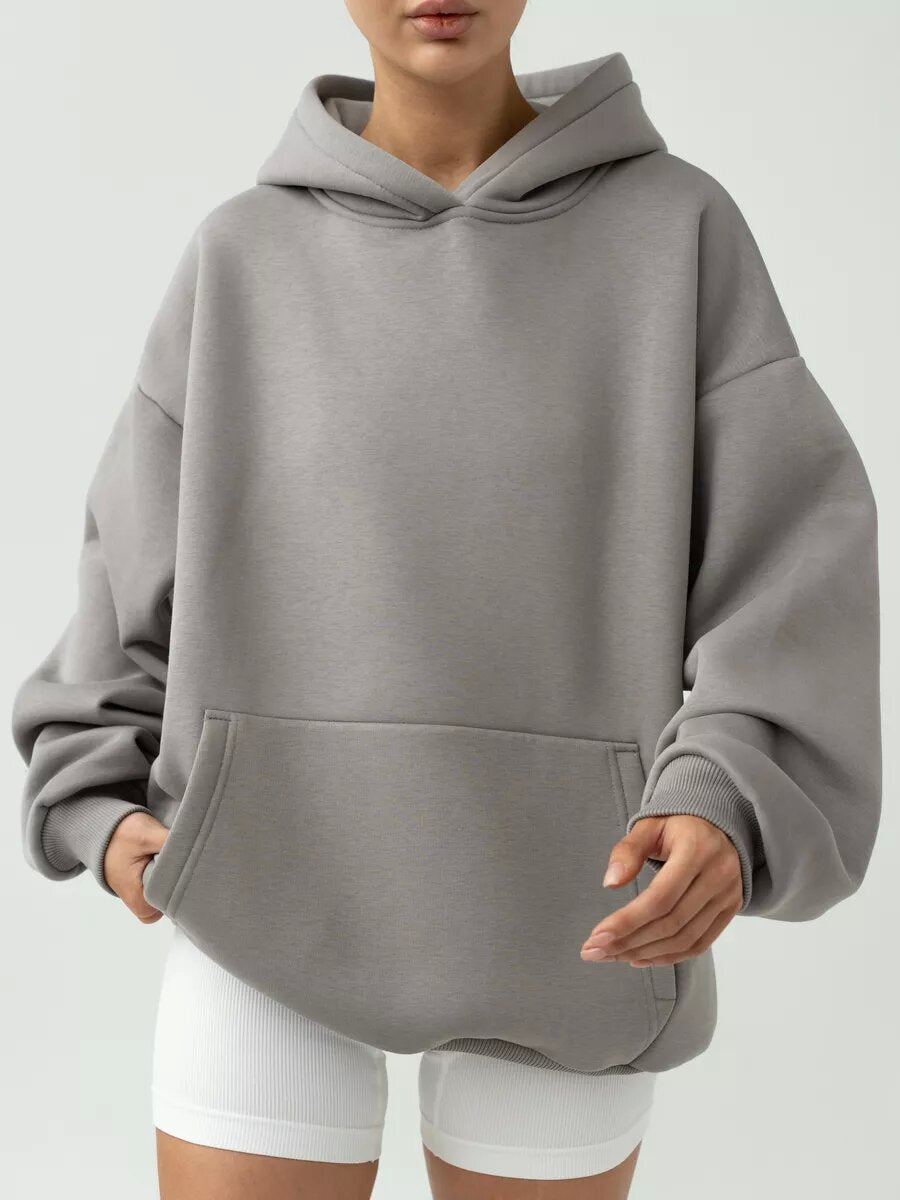 Ulla Oversized Kangaroo Pocket Hoodie