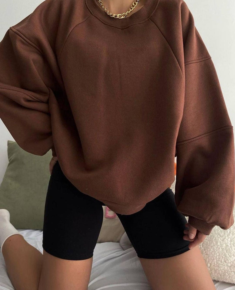 Jessamy Oversized Balloon Sleeve Sweatshirt