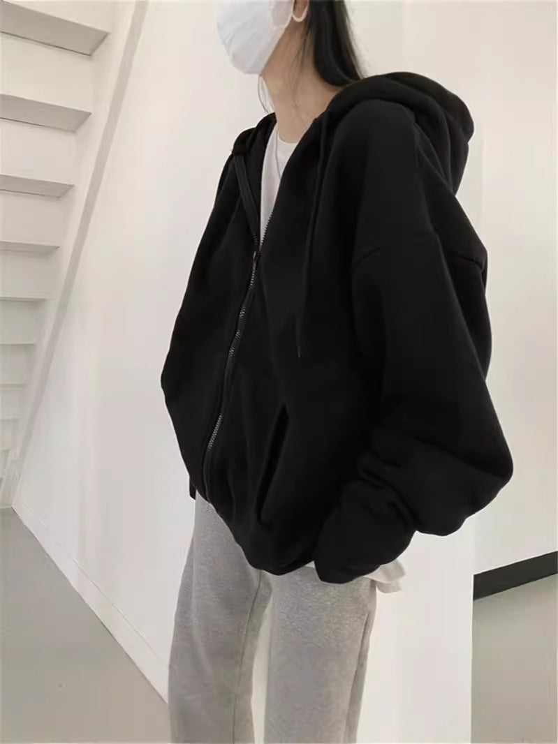 Evertje Oversized Hooded Baseball Jacket