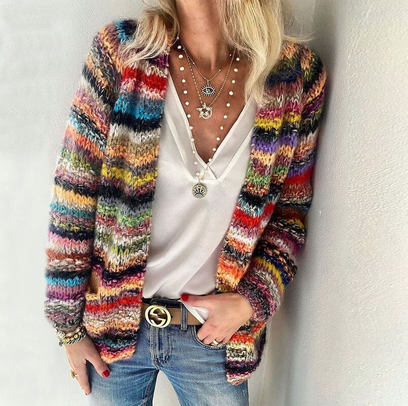 Delphia Fluffy Soft Cardigan