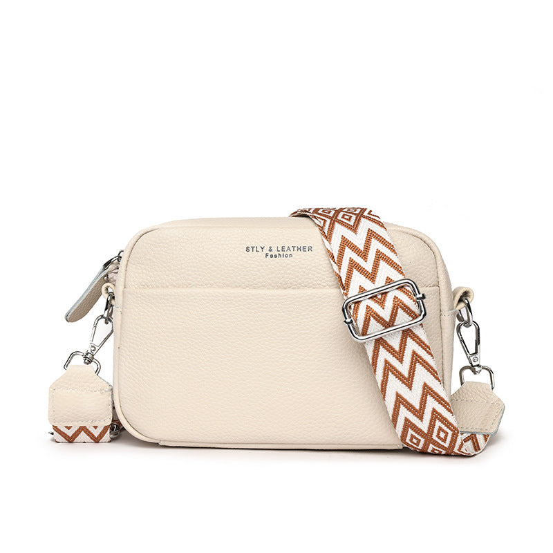 Ciara Small Crossbody Bag with Zigzag Strap
