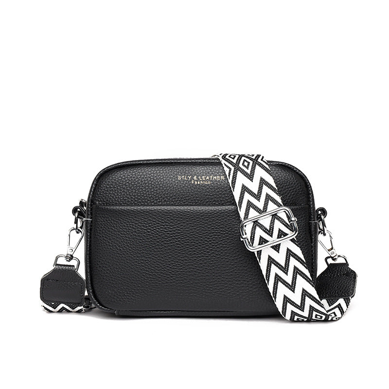 Ciara Small Crossbody Bag with Zigzag Strap