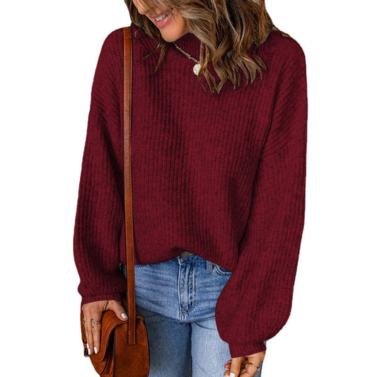 Roosje Chunky Knit Drop Shoulder Sweater