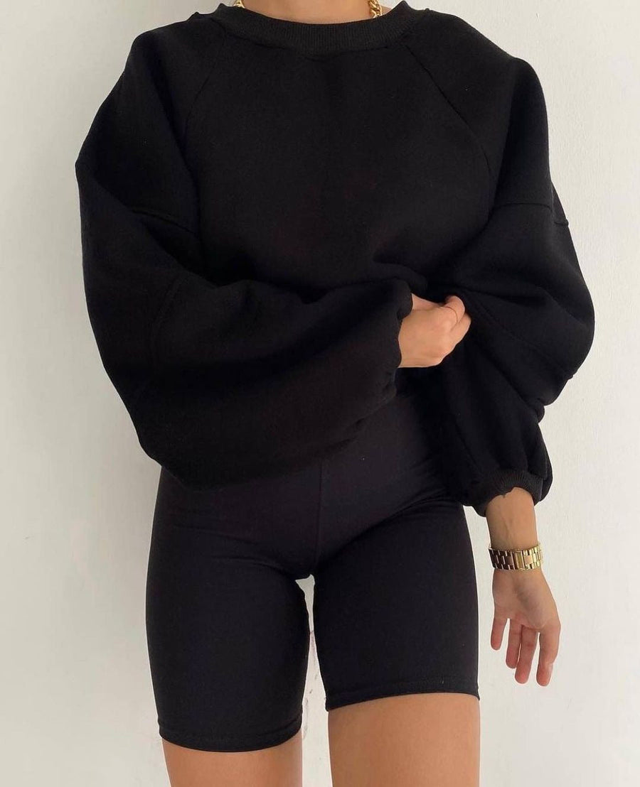 Jessamy Oversized Balloon Sleeve Sweatshirt